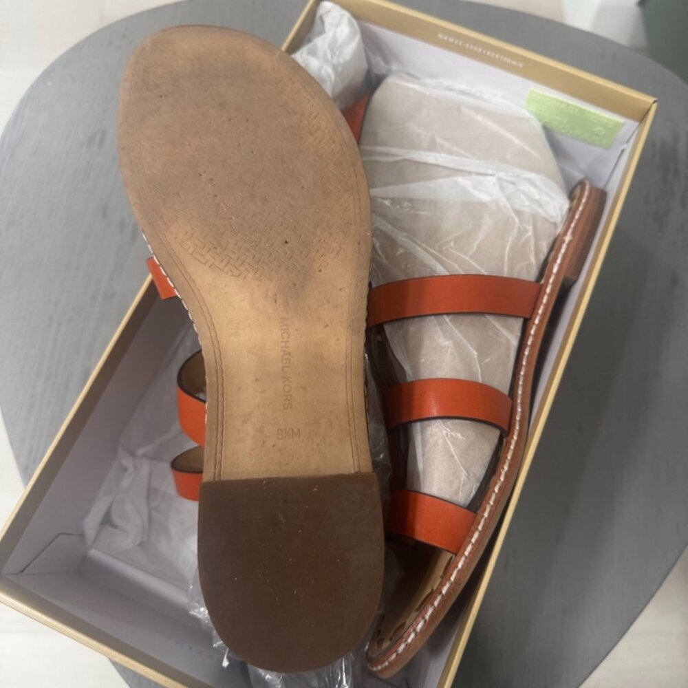 Michael Kors Fallon Flat Sandal Size 9.5 - Picture 4 of 10